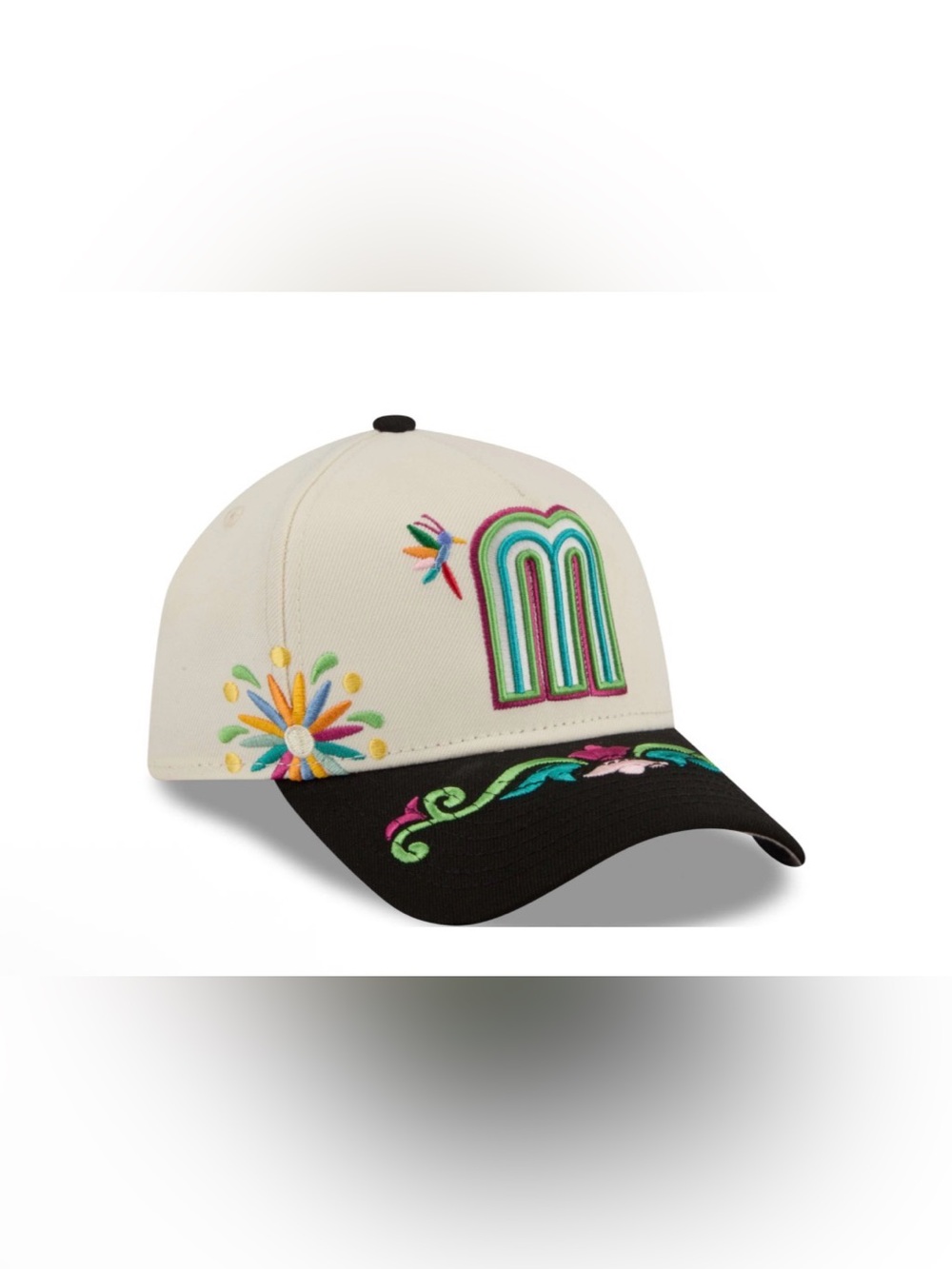 New Era Mexico 9FORTY A-Frame Embroidered Baseball Cap NWT